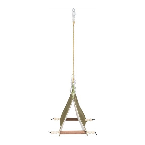 Trixie Vogeltent Hangend Katoen Groen 16X18X20 CM