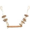 Trixie Knabbelschommel Kokosnoot/Hout/Rotan 20X30 CM