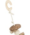 Trixie Knabbelschommel Kokosnoot/Hout/Rotan 20X30 CM
