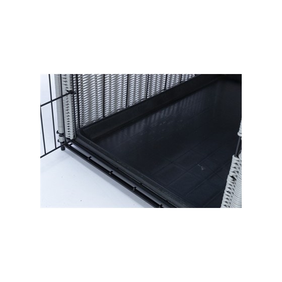 Trixie Bench Homekennel Polyrotan Lichtgrijs 58X77X60 CM
