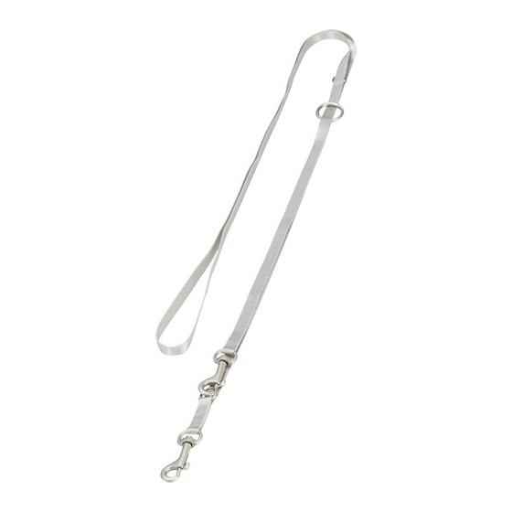 Trixie Hondentuig Junior Puppy Softtuig Met Riem Lichtgrijs 36-50X1 CM / 2 MTR