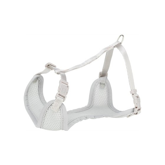Trixie Hondentuig Junior Puppy Softtuig Met Riem Lichtgrijs 36-50X1 CM / 2 MTR