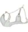 Trixie Hondentuig Junior Puppy Softtuig Met Riem Lichtgrijs 36-50X1 CM / 2 MTR