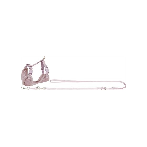 Trixie Hondentuig Junior Puppy Softtuig Met Riem Lila 36-50X1 CM / 2 MTR