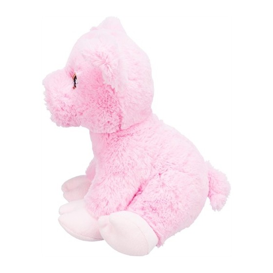 Trixie Be Eco Varkentje Edison Pluche Gerecycled Roze 24 CM