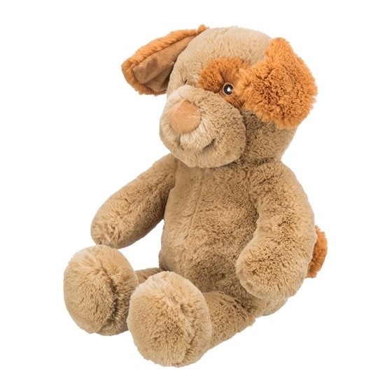 Trixie Be Eco Hond Enno Pluche Gerecycled Bruin / Beige 40 CM 2ST