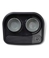 Savic Butler Voerstation Happy Planet Zwart 45X36X8 CM