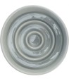 Trixie Voerbak Slowfeeding Keramiek Grijs / Blauw 17X17 CM 900 ML
