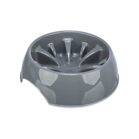 Trixie Voerbak Slowfeeding Kunststof / Tpr Assorti 16 CM 300 ML