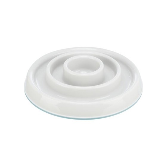 Trixie - Voerbak Slowfeeding Kunststof / Tpr Assorti, 23cm 450ml 4st