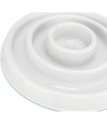 Trixie - Voerbak Slowfeeding Kunststof / Tpr Assorti, 23cm 450ml 4st