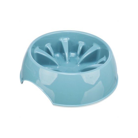 Trixie Voerbak Slowfeeding Kunststof / Tpr Assorti 25 CM 1,4 LTR
