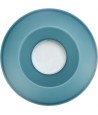 Trixie Slowfeeding Rocking Bowl Kunststof / Tpr Grijs / Blauw 23X23 CM 500 ML