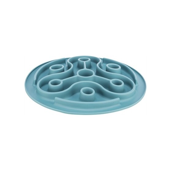 Trixie Voermat Slowfeeding Tpe Blauw 28X28 CM