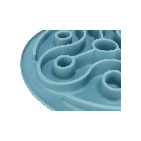 Trixie Voermat Slowfeeding Tpe Blauw 28X28 CM