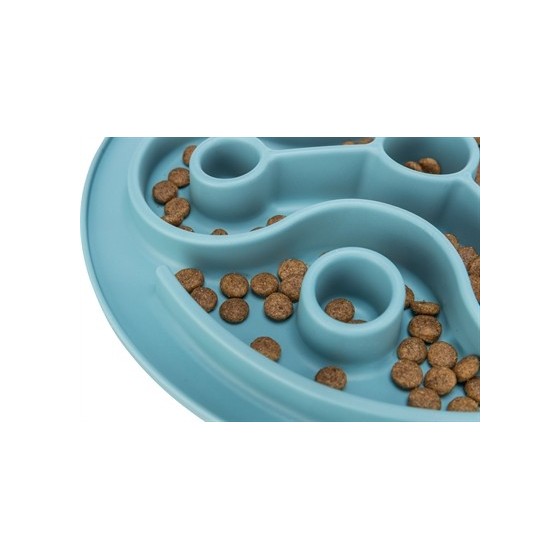 Trixie Voermat Slowfeeding Tpe Blauw 28X28 CM