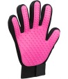 Trixie Vachtverzorgingshandschoen Mesh-Materiaal / Tpr Roze / Zwart 16X24 CM