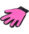 Trixie Vachtverzorgingshandschoen Mesh-Materiaal / Tpr Roze / Zwart 16X24 CM