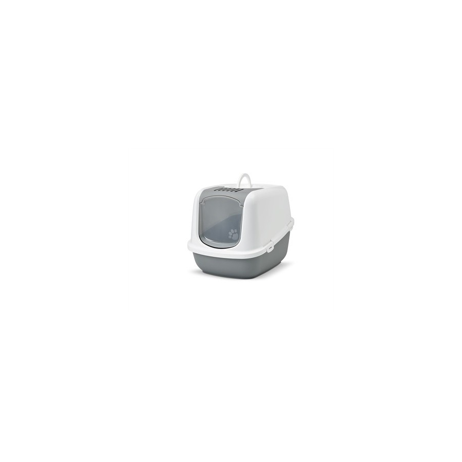 Savic Kattenbak Nestor Jumbo Koudgrijs / Wit 66,5X48,5X46,5 CM