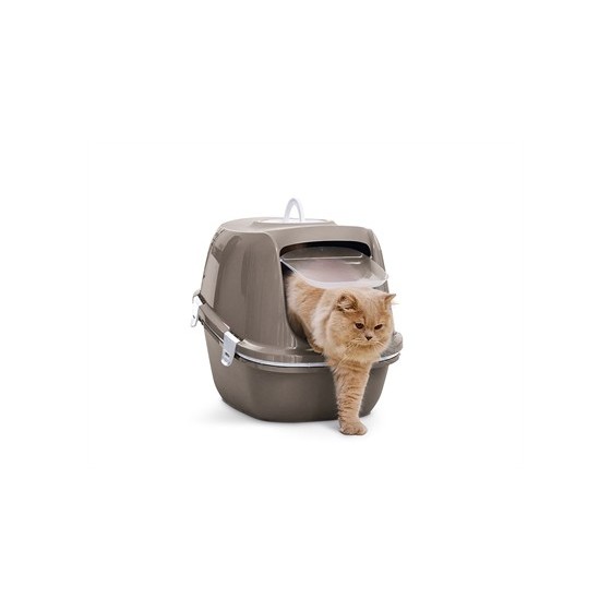Savic Kattenbak Reina Sift Warmgrijs 64X46X48 CM