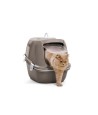 Savic Kattenbak Reina Sift Warmgrijs 64X46X48 CM