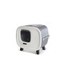 Savic - Kattenbak Mira Deluxe Antraciet/Wit. 56x45x50,5cm