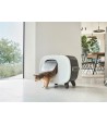 Savic - Kattenbak Mira Deluxe Antraciet/Wit. 56x45x50,5cm