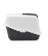 Savic Kattenbak Nestor Wit / Zwart 56X39X38,5 CM