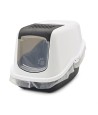Savic Kattenbak Nestor Wit / Zwart 56X39X38,5 CM