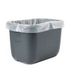 Savic Kattenbak Hop In Antraciet / Wit 58,5X39X39,5 CM