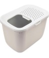 Savic Kattenbak Hop In Wit / Mokka 58,5X39X39,5 CM