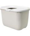 Savic Kattenbak Hop In Wit / Mokka 58,5X39X39,5 CM