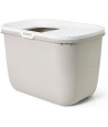 Savic Kattenbak Hop In Wit / Mokka 58,5X39X39,5 CM