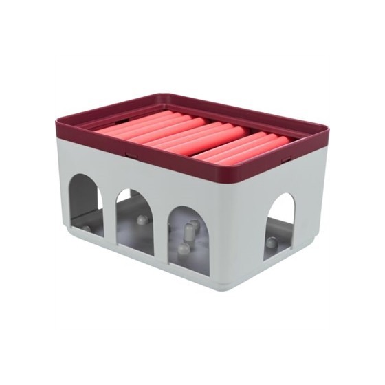 Trixie Cat Activity Rod Box Wit / Bordeaux 20X16X12 CM