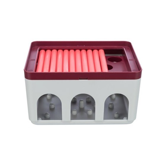 Trixie Cat Activity Rod Box Wit / Bordeaux 20X16X12 CM