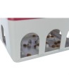 Trixie Cat Activity Rod Box Wit / Bordeaux 20X16X12 CM