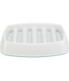 Trixie - Voerbak Slowfeeding Kunststof / Tpr Grijs, 21x14cm 250ml