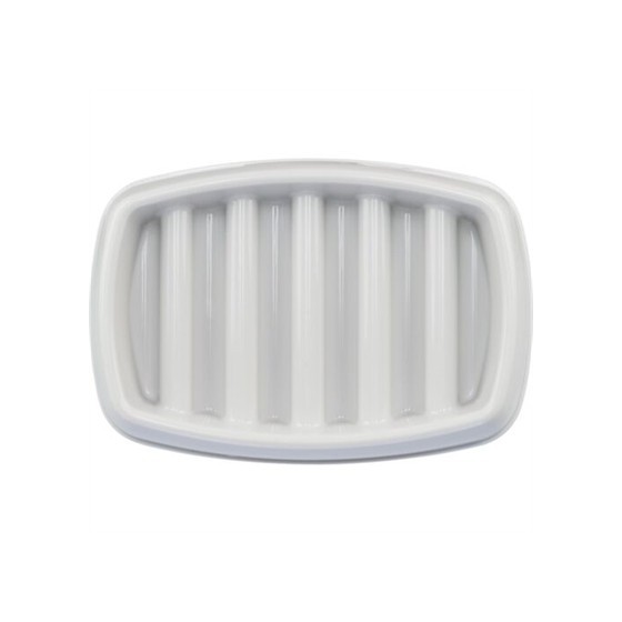 Trixie - Voerbak Slowfeeding Kunststof / Tpr Grijs, 21x14cm 250ml