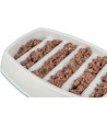 Trixie - Voerbak Slowfeeding Kunststof / Tpr Grijs, 21x14cm 250ml