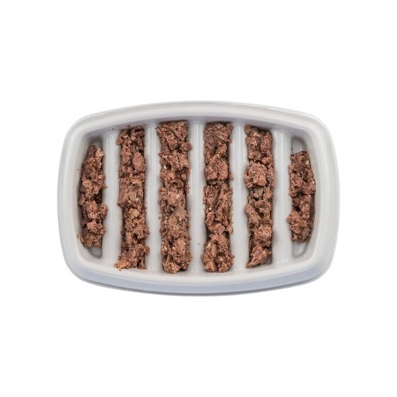 Trixie - Voerbak Slowfeeding Kunststof / Tpr Grijs, 21x14cm 250ml