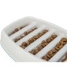 Trixie - Voerbak Slowfeeding Kunststof / Tpr Grijs, 21x14cm 250ml