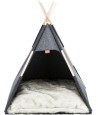 Trixie Schuilplaats Tipi Vilt Antraciet 70X70X70 CM