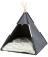 Trixie Schuilplaats Tipi Vilt Antraciet 70X70X70 CM