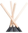 Trixie Schuilplaats Tipi Vilt Antraciet 70X70X70 CM