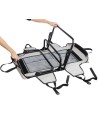 Trixie - Stretcher Hondenligbed Grijs / Zwart, 99x60x19cm