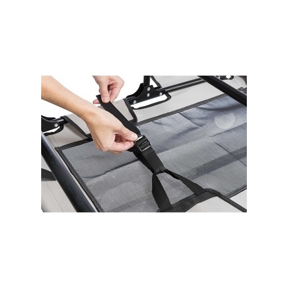 Trixie - Stretcher Hondenligbed Grijs / Zwart, 99x60x19cm