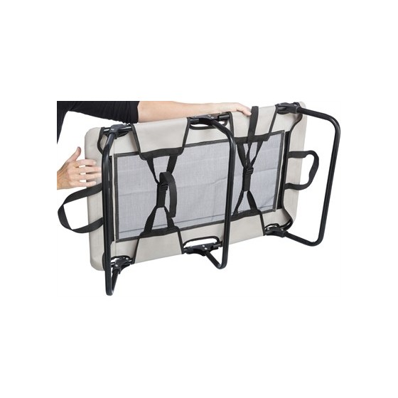 Trixie - Stretcher Hondenligbed Grijs / Zwart, 99x60x19cm