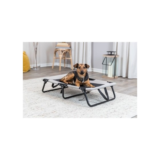 Trixie Stretcher Hondenligbed Grijs / Zwart 79X50X19 CM