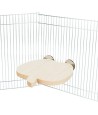 Trixie Schuil-En Ligplaats Degoes Hout Naturel 21X17 CM 3 ST