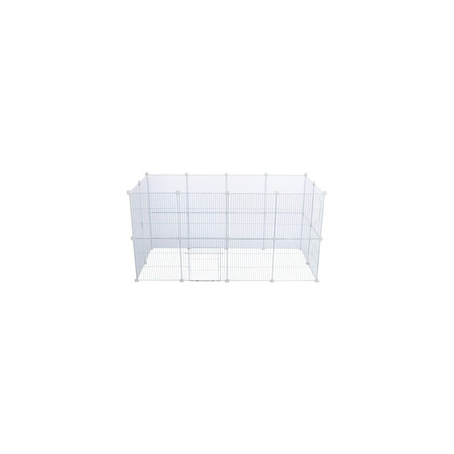 Trixie 4 Uitbreidingspanelen Voor 62460 Metaal Wit 35X35 CM